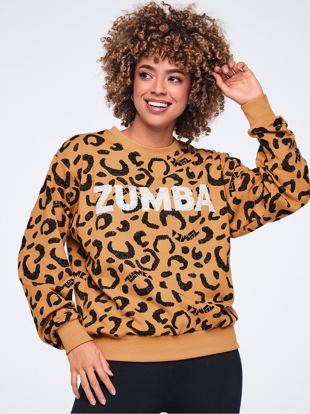 Zumba Wildbeat Long Sleeve Pullover Sweatshirt